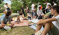 Picknick in Kreuzberg